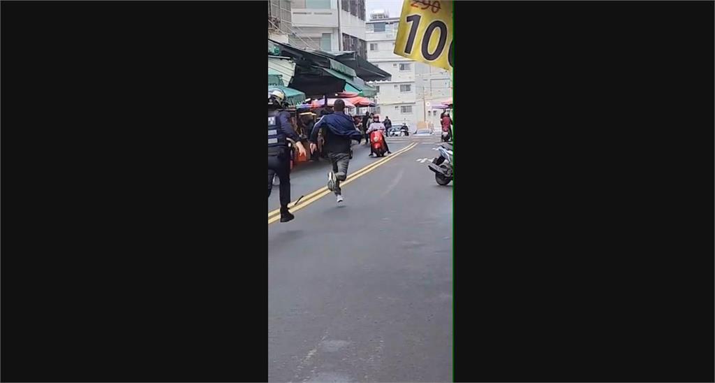 快新聞／台中東勢市區傳槍響！員警遭通緝犯衝撞「連開3槍」　追捕畫面全曝光