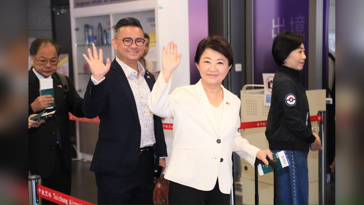快新聞／全台首創！盧秀燕率66對新人「空中完婚」　沖繩旋風行程曝光