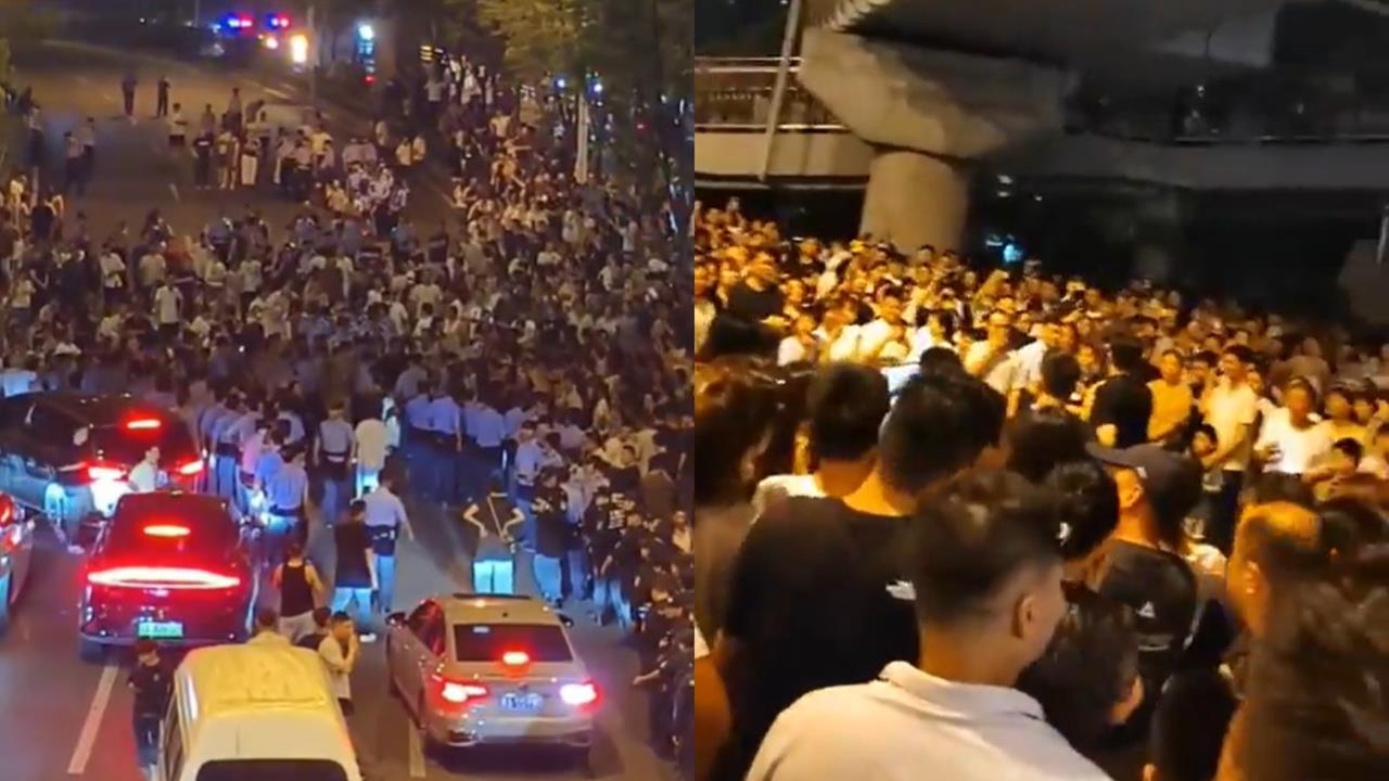 中國爆大規模抗爭！中共官員「罕見低頭認輸」網點1隱憂：人臉已被錄下來…