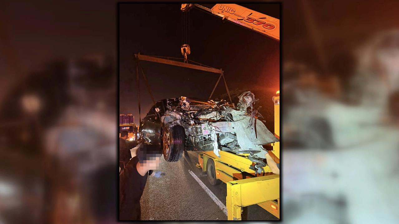 國1「拋錨車停中線」釀悲劇　後車追撞、1乘客傷重亡