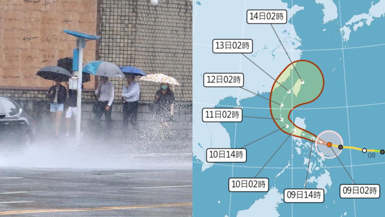 鳳凰大甩尾轉彎「襲台時間」恐延後!將升強颱「潛在登陸點曝」3地區先變天