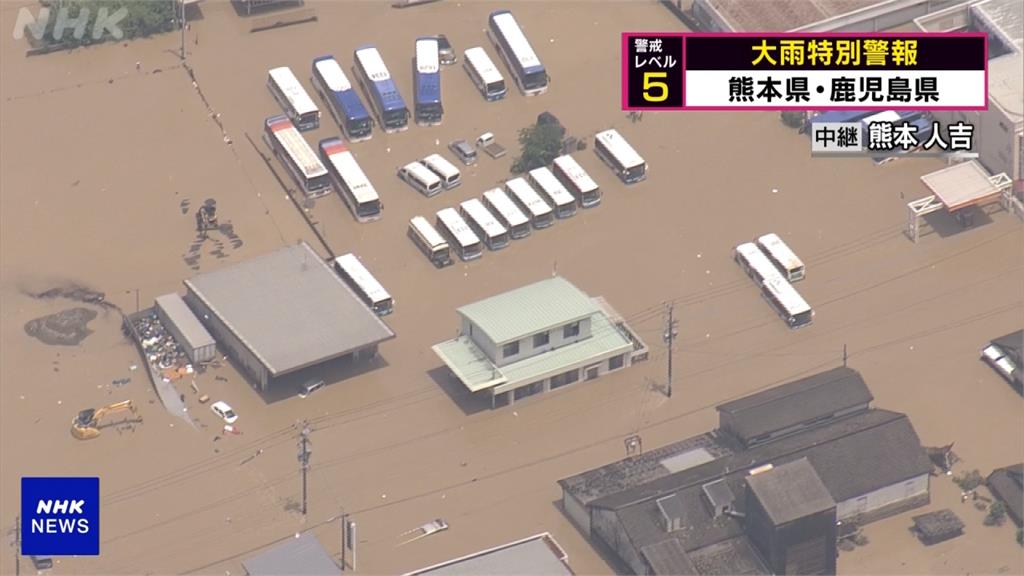 九州暴雨破紀錄 熊本至少13人生死未卜