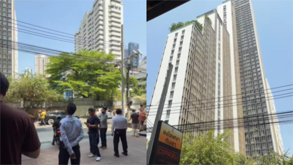 緬甸7.7強震「泰國搖晃樓倒」傷亡不明！他曝「災難片現場」高樓裂出大縫