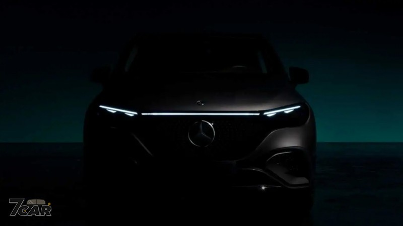 車頭面貌首度曝光   Mercedes-EQ EQE SUV 將於 10/16 公開