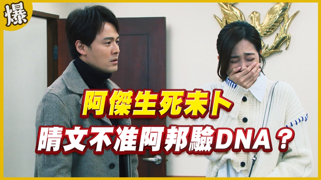 《黃金歲月-EP183精采片段》阿傑生死未卜   晴文不准阿邦驗DNA？