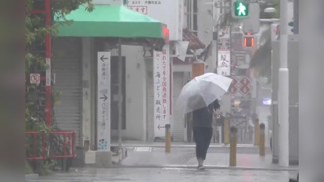 白海豚強襲沖繩  強風豪雨釀7傷、一度逾萬戶停電
