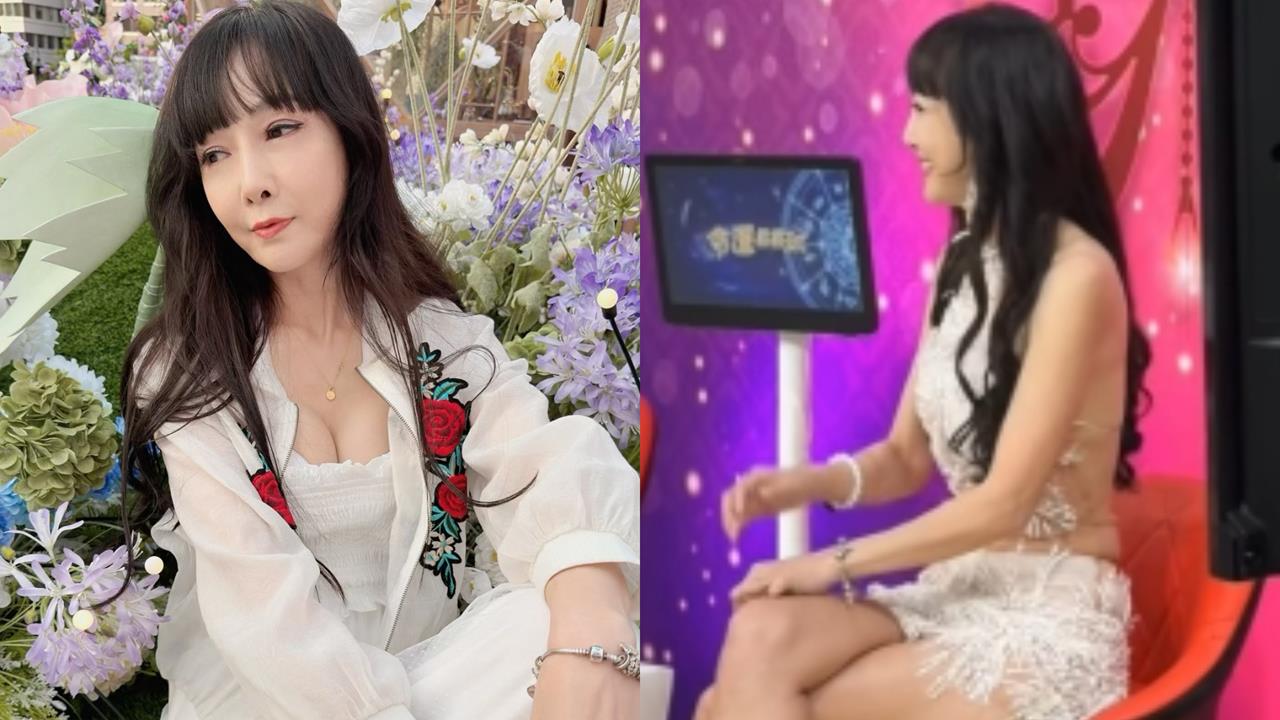 台灣美魔女「胸前大門開」不知情！被提醒發現「早被看光」尷尬反應曝光