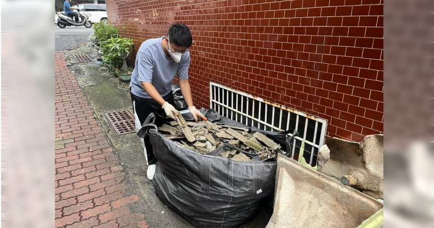 丹娜絲掀翻民宅卻見「隱形致癌物」! 鄭明典喊「僅老房子有」:要小心