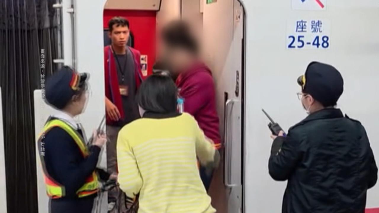 口罩男硬闖慧燈中學「火車專車」　近400位師生等他一個..家長怒了架人下車