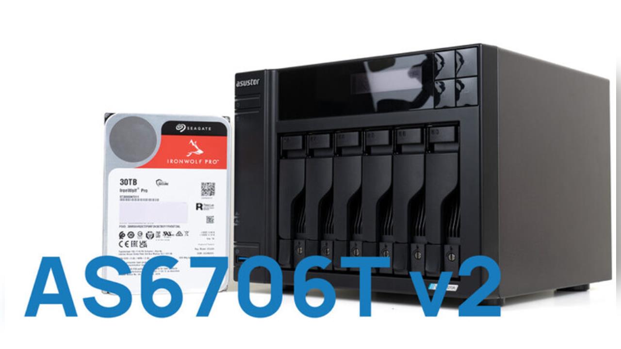 「心得」ASUSTOR AS6706T v2 – 規格給滿的誠意之作