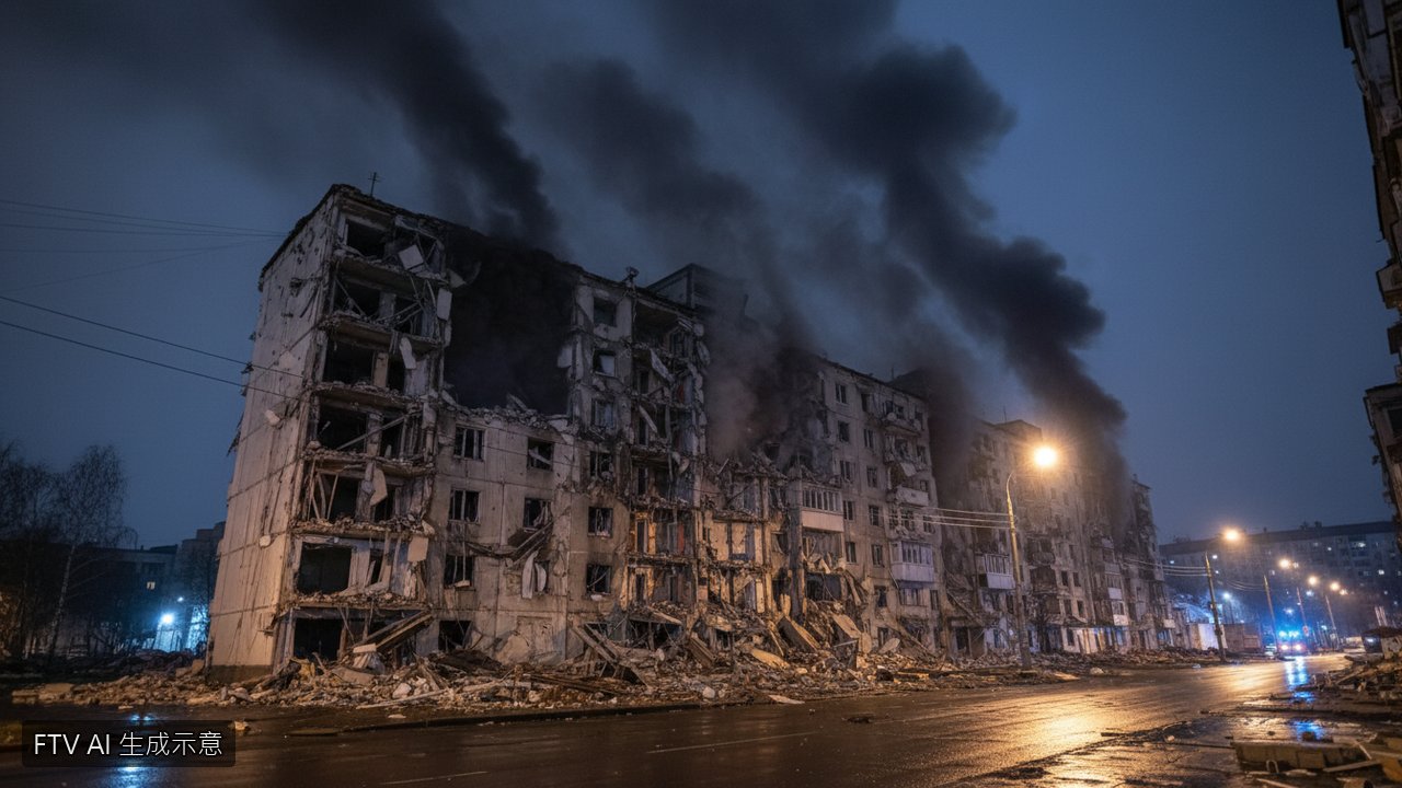 俄羅斯空襲烏克蘭哈爾科夫州　造成3人死亡、6人受傷