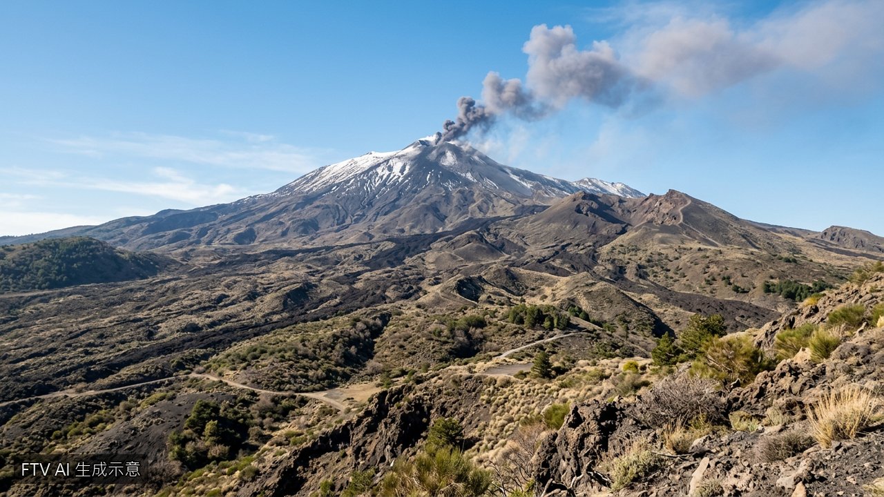 埃特納火山噴發減弱　義大利西西里機場關閉一週後重啟