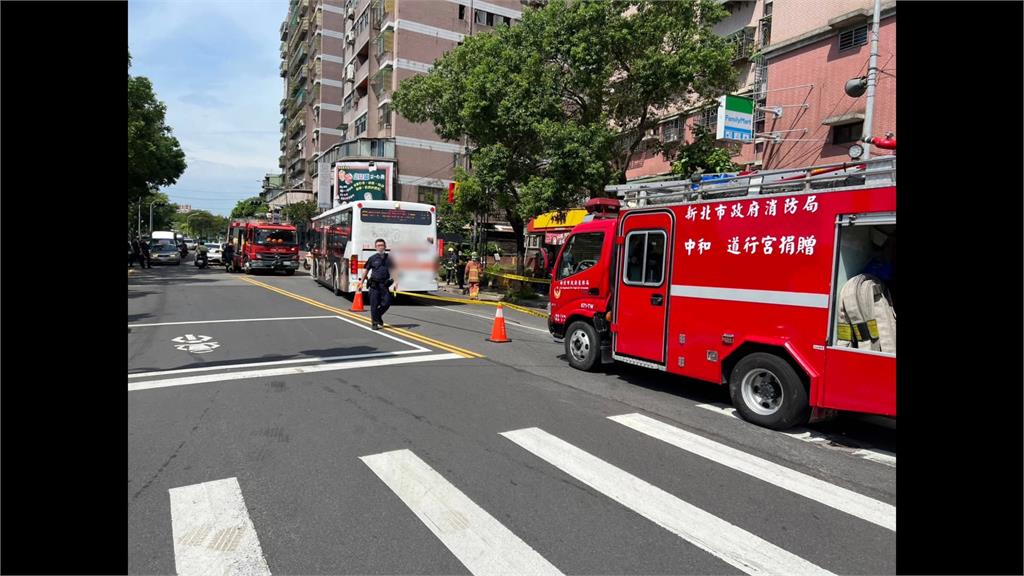 視線死角惹禍？　新北市中和公車撞行人傷重不治