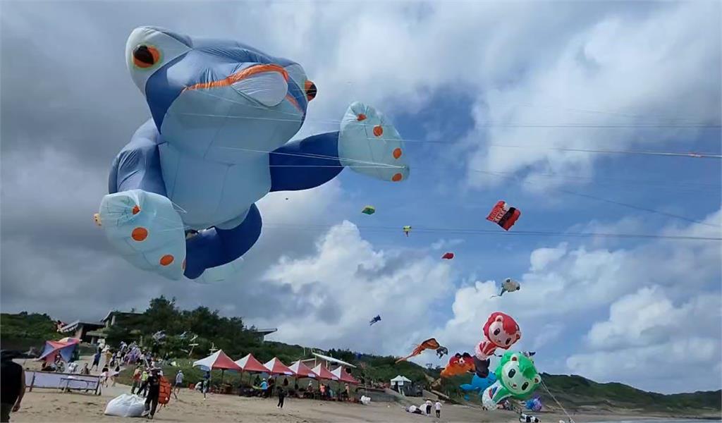 北海岸國際風箏節空中爭豔　美日韓等7國好手齊聚切磋