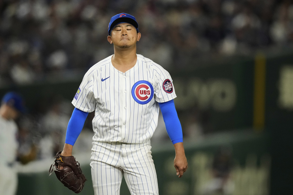 MLB(影)／今永昇太4局無失分無安打退場　球迷不解、小熊主帥：與賽前計畫一致
