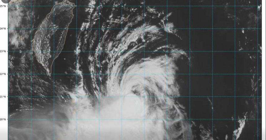 鄭明典曝米克拉颱風對流爆發！　氣象署：明南台灣恐有局部豪大雨