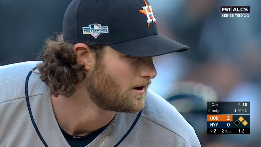 MLB／三振王柯爾封鎖洋基 太空人兩勝一敗領先
