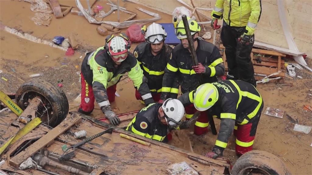 西班牙強烈地中海風暴引發洪災　至少205人遇難