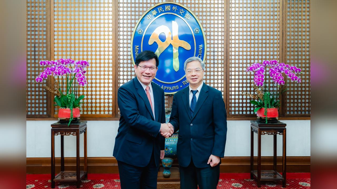 快新聞／攜手經濟部共推外交　林佳龍：協助產業布局全球、壯大台灣