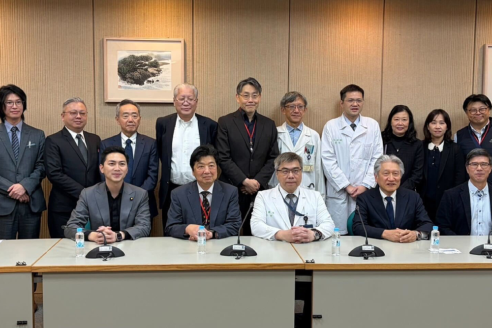 促進台日醫療鏈結　廖偉翔曝將展開胰臟癌與新藥技術合作