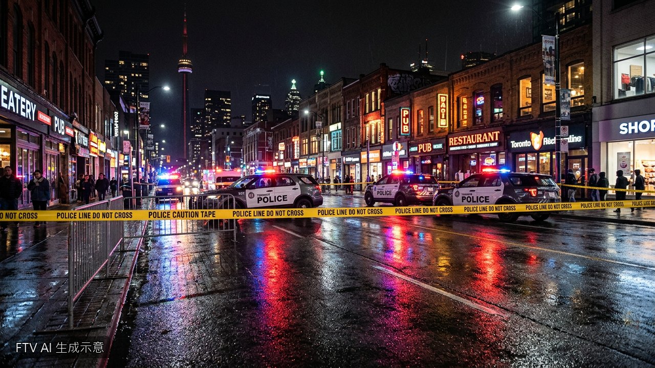 加拿大倫多驚傳槍擊案！釀2死5傷槍手在逃警方全力追緝