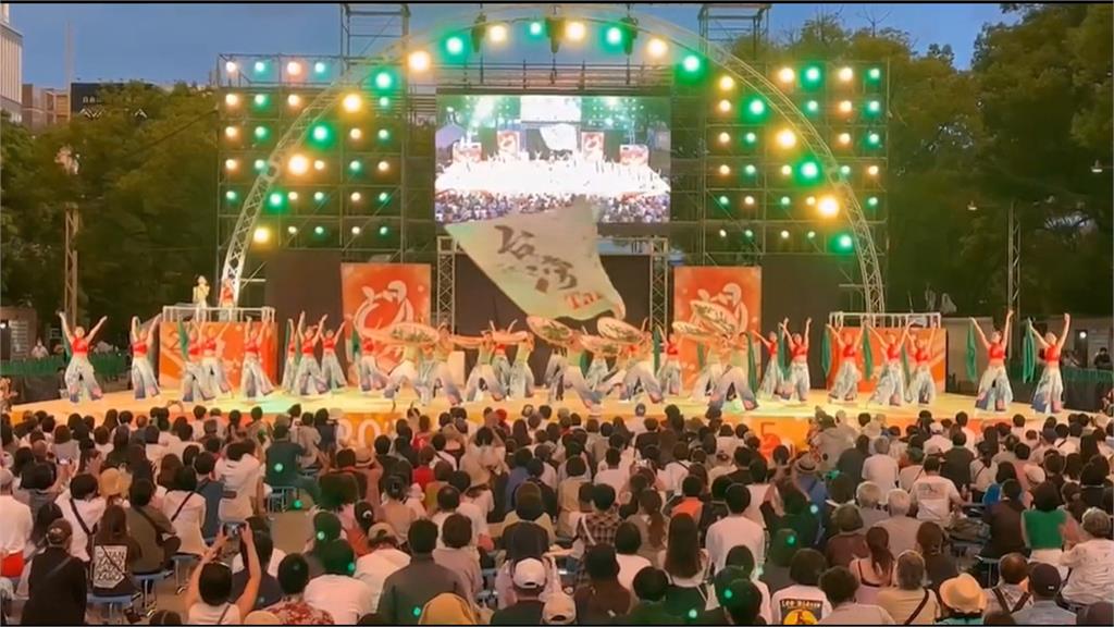 日本「真中祭」邀請台灣隊　新民高中「茶舞」引熱烈迴響