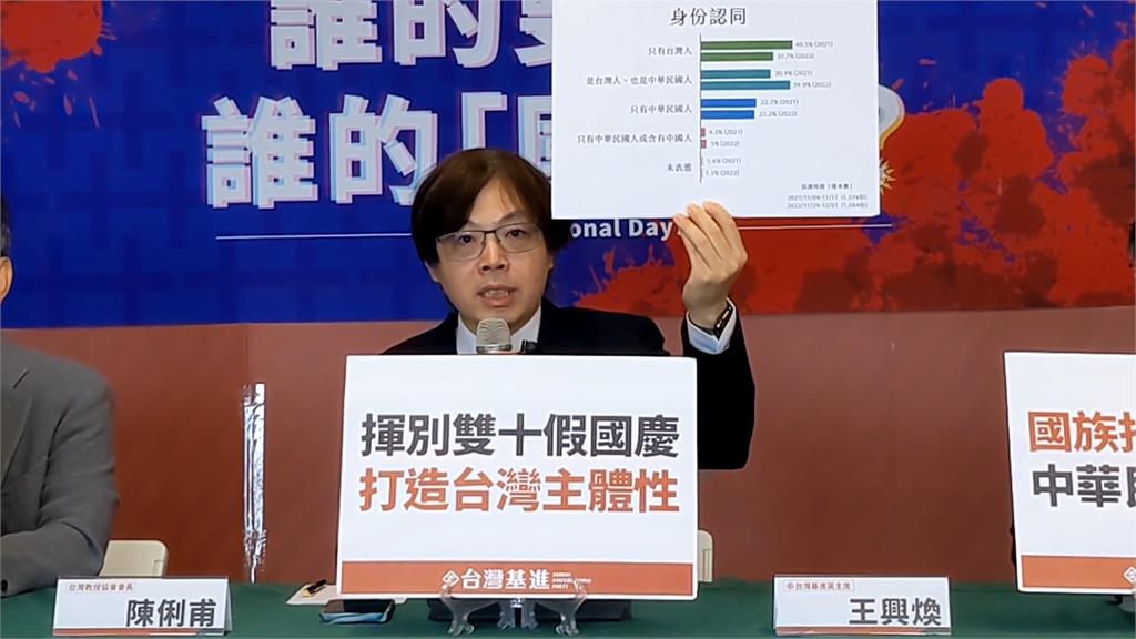 雙十國慶與台灣無歷史交疊　台灣基進黨籲政府正視轉型正義