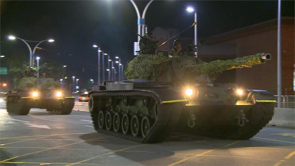 國軍第四季戰備周啟動！CM11戰車、雲豹甲車進駐淡水