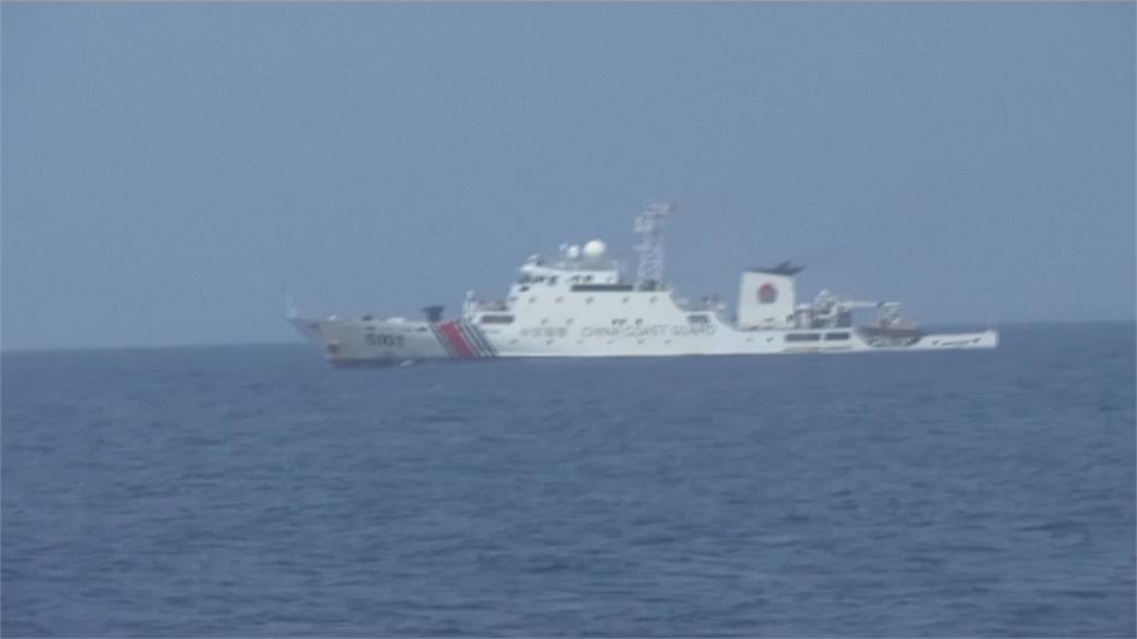 菲媒拍礁島遭中海警驅趕 近距離追逐1小時