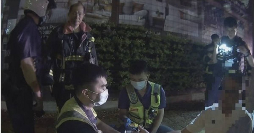 台中酒駕男神演技!鎖門裝睡躲警察 破窗前1秒清醒露餡