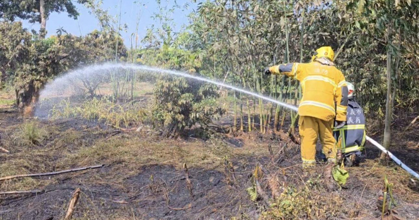 嘉義林森東路草火狂燒　75歲工人遭火吞噬送醫不治