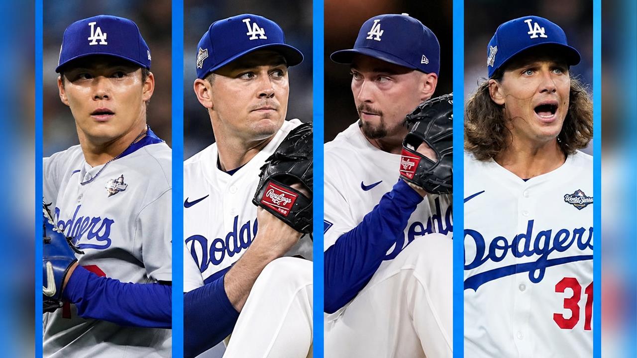 MLB(影)／山本由伸10K只是開胃菜！道奇四大王牌排排站　劍指世界大賽三連霸