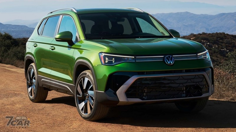 換裝全新造型風格　2025 Volkswagen Taos 改款登場