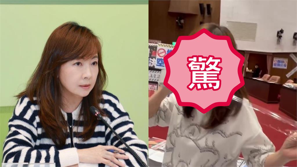 郭昱晴不爽國民黨！議場上突用「1神技」驚呆吳思瑤：這是媽媽的技能