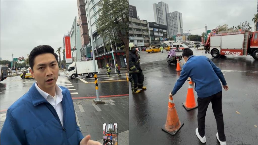 台中新光三越氣爆釀4死20傷！廖偉翔開直播遭炎上　吳靜怡一句話怒嗆