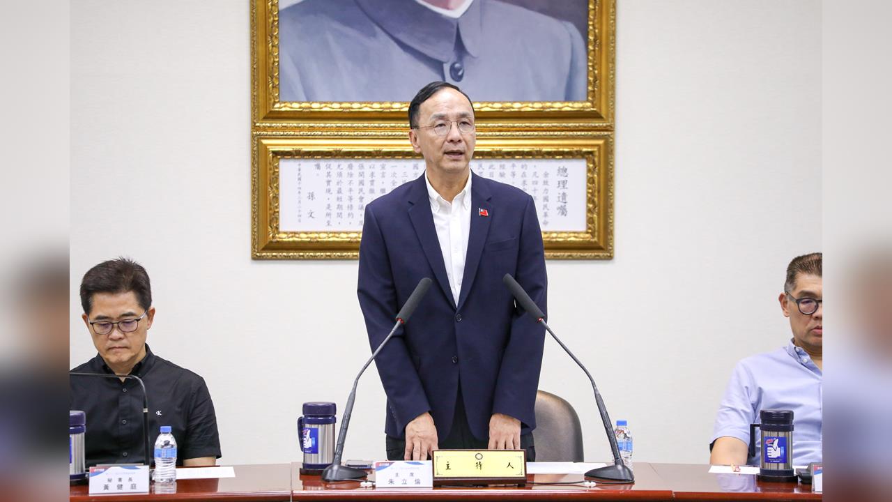 快新聞/黨主席選舉18日即將投票 朱立倫:希望過程非常順利平和