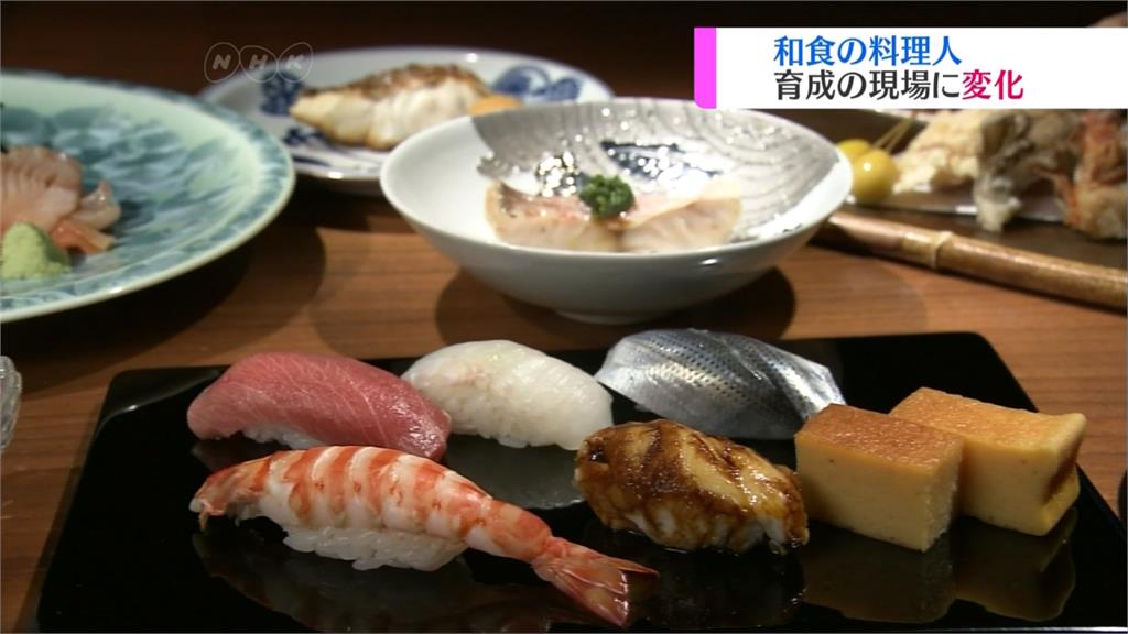 日本和食面臨傳承問題 料理長利用新技術教學