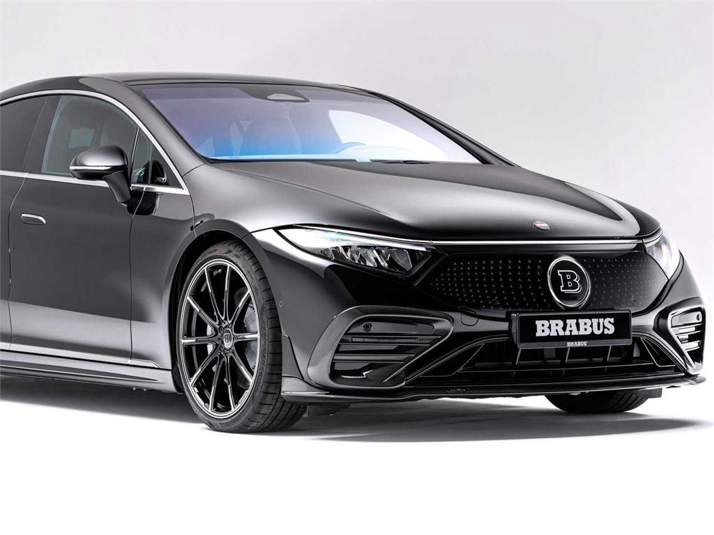 Brabus的改裝　讓Mercedes EQS獲得更低風阻、更有型外觀