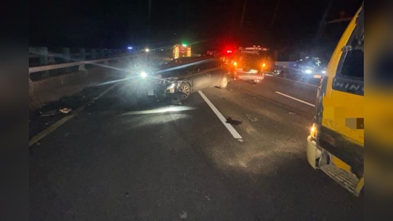 國1嘉義三車連環撞釀兩死三傷　31歲媽媽剛生產完卻遇死劫