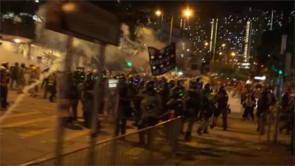 「反送中」游擊式抗爭 香港多處爆警民衝突
