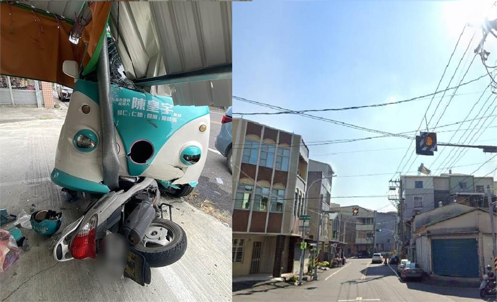 快新聞／台南議員候選人宣傳車路口擦撞機車　女騎士送醫傷重不治