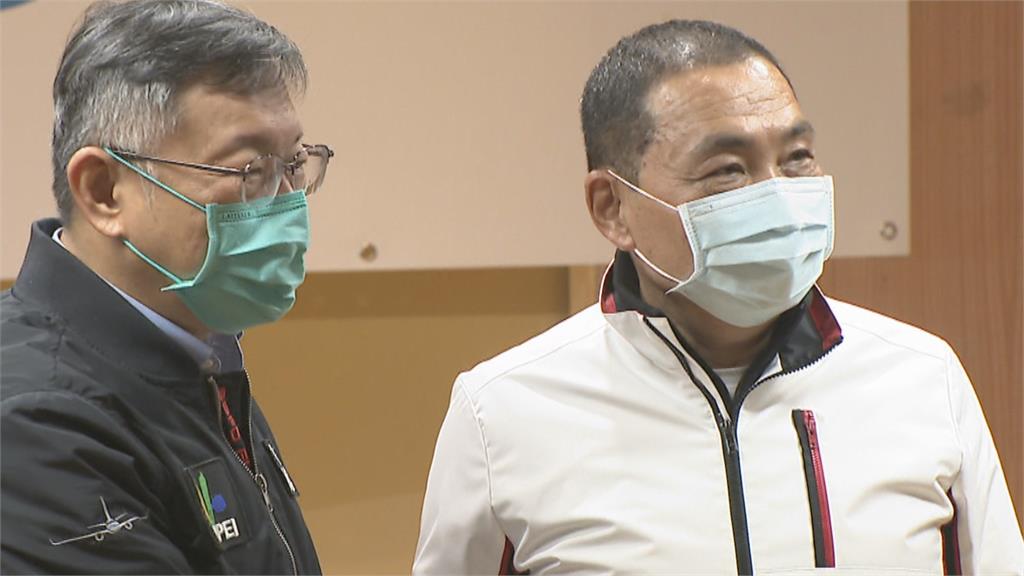 侯友宜被問2024藍白合？　柯文哲二度搶答「好好做代誌」