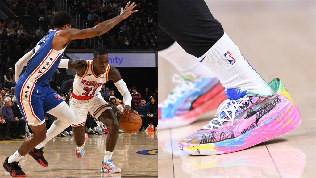 NBA／最棒客製師！勇士施洛德紀錄之夜穿小孩送的「塗鴉球鞋」暖心故事曝