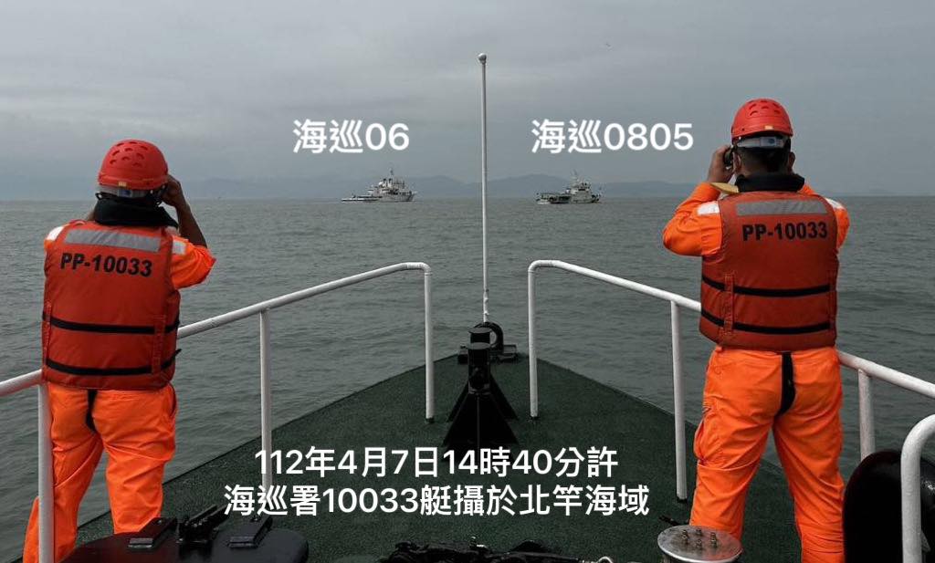 中國稱監護小三通客船　管碧玲發照片澄清：認知作戰操作「與事實不符」