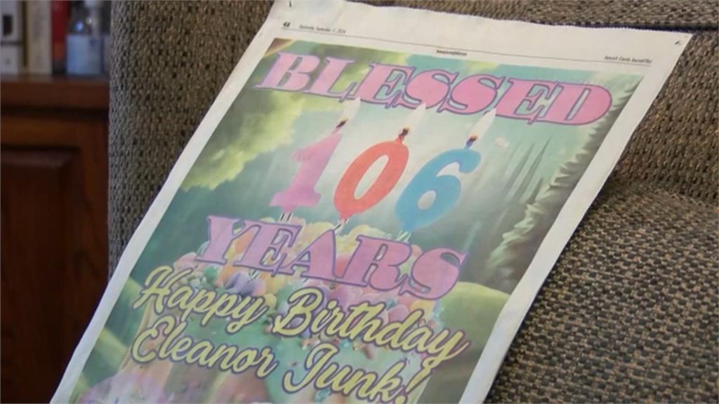 美國人瑞級志工！　106歲老奶奶依舊熱心公益