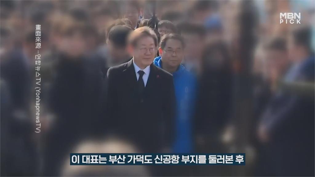 南韓最大在野黨黨魁李在明遇襲　「頸部遭刺倒地」凶嫌當場被捕
