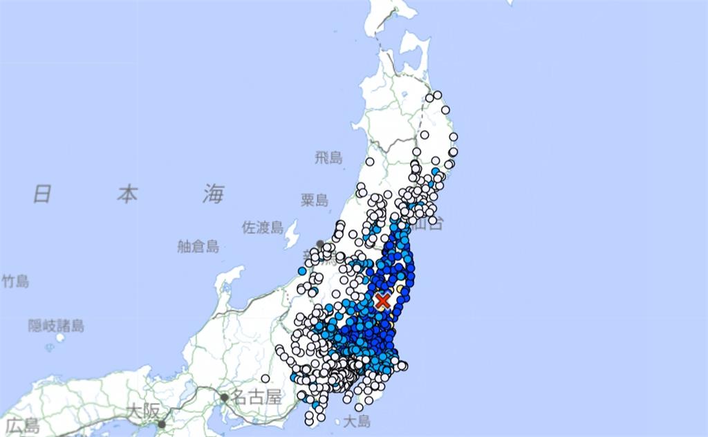 快新聞／日本福島規模5.3地震　最大震度5弱「狂搖30秒」