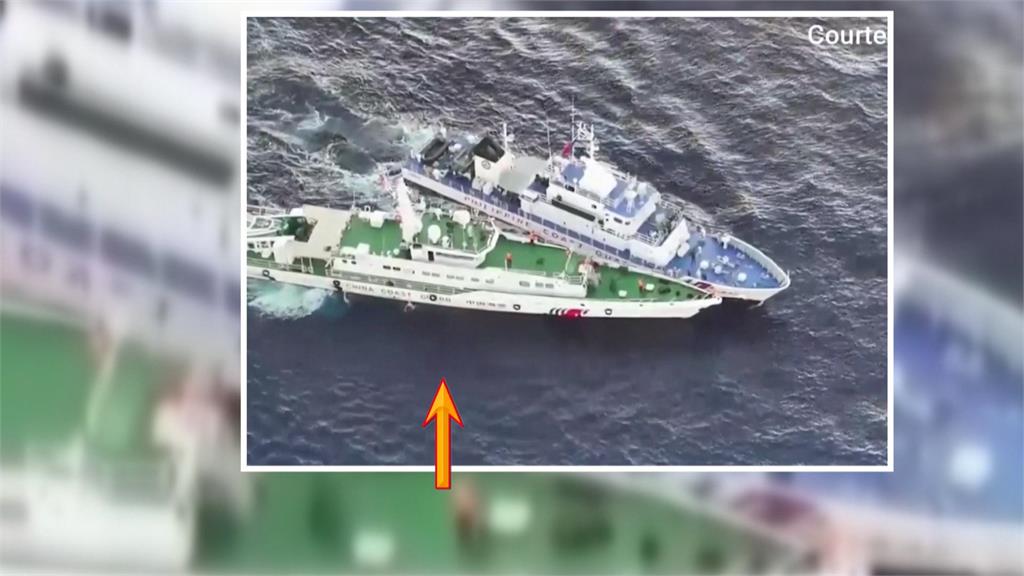 南海衝突！海巡船遭中船巨大撞擊　菲律賓召見中國外交官表抗議