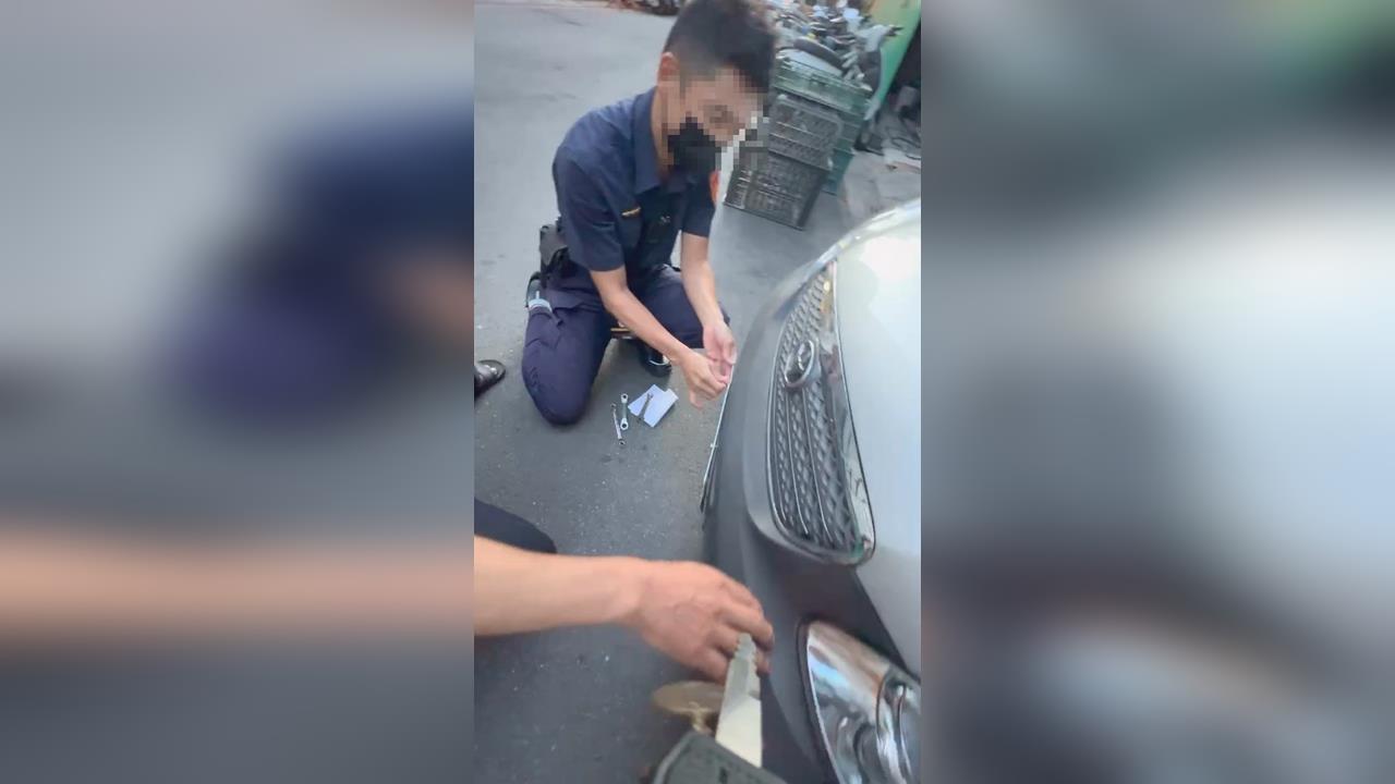 獨家／扯！女夜間開車大燈不亮收罰單　隔天警竟到府強拆車牌
