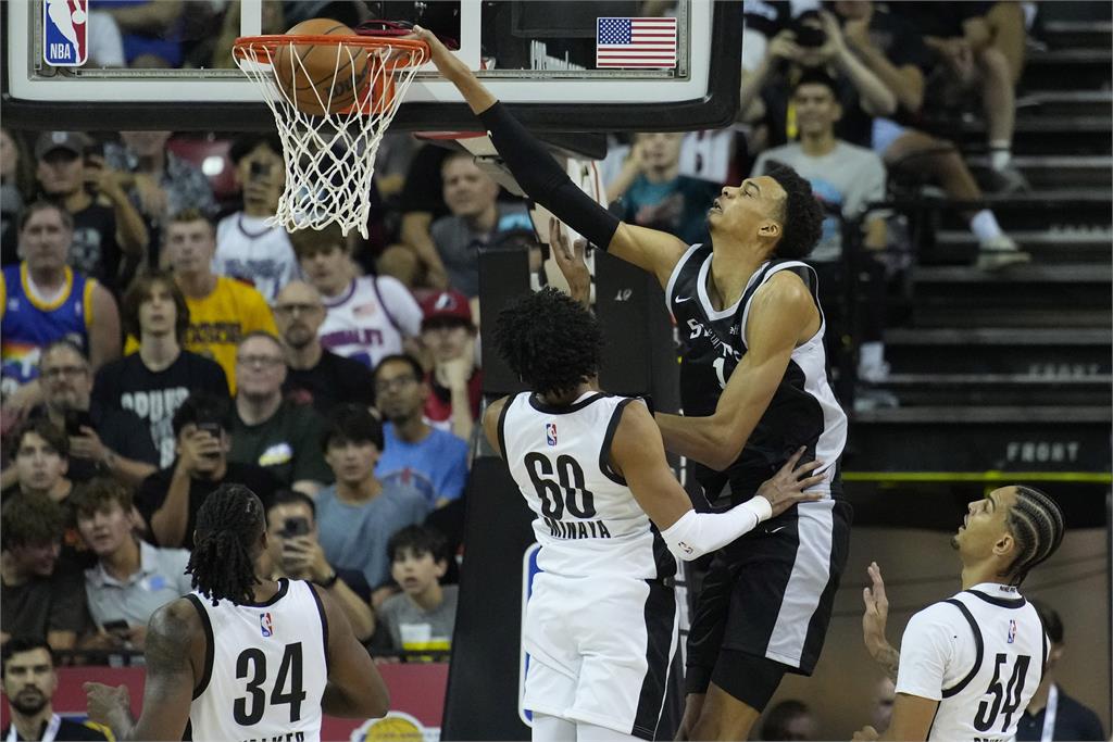 NBA／馬刺「超級狀元」強勢反彈！狂轟27分讓「波總」笑開懷